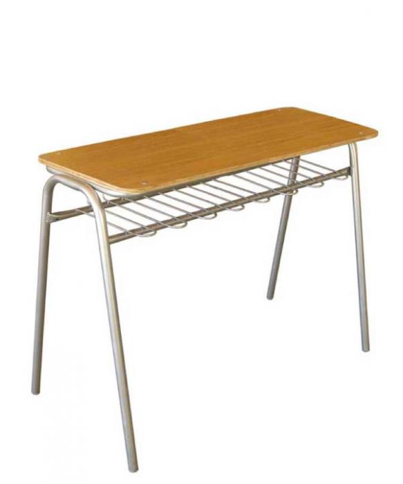 MESA PUPITRE BIPERSONAL